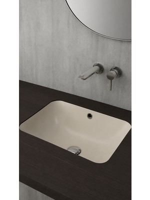 Bocchı BOCCHI SCALA TEZGAH ALTI LAVABO 55 CM MAT YASEMİN(1006-007-0125)