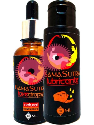 No7trend Kamasutra 60 ml Kadına ve Erkeğe Lubricantgel + Kadınlara Özel Cinseldamla 30 ml