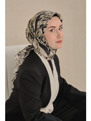 Silk Home Twill Ipek Desenli Eşarp 11514
