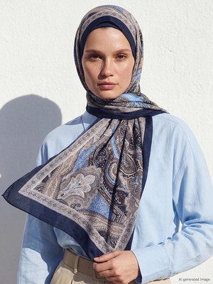 Lc Waikiki Yeni Sezon Desenli Kadın Şal