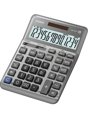 Casio Dm-1400F 14 Haneli Masa Tipi Hesap Makinesi Geniş LCD Ekran ile Profesyonel Kullanım İçin
