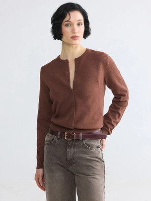 Lc Waikiki Yeni Sezon Bisiklet Yaka Kadın Triko Hırka