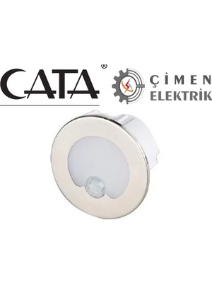 Sb Shopping Cata Ct 5174 1.5W Radar Sensörlü Koridor Aydınlatması 6400K Beyaz Işık