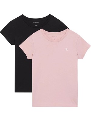 Calvin Klein Kız Çocuk Tişört LVCKSJA50G