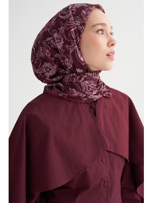 Carell Amaris Soft Eşarp Bordo