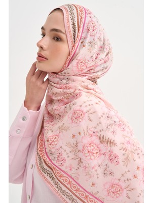 Carell Mirelle Aria Viskon Şal Pembe