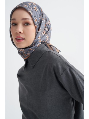 Carell Florina Soft Eşarp Gri