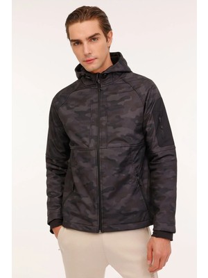 Lumberjack ml Treys 5DC100 4pr Kamuflaj Rengi Erkek Softshell