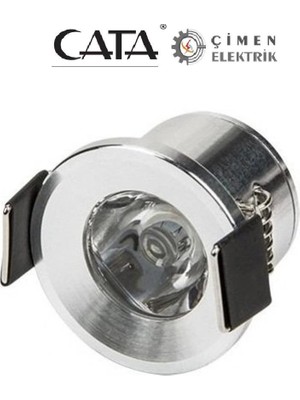 Sb Shopping Cata Ct 5270 1,5 W Yıldız LED Spot Satin Kasa 6400K Beyaz Işık