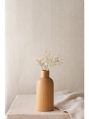 Empressco Şık Minimalist Ahşap Çiçeklik Vazo, Modern Dekorasyon Için Ideal