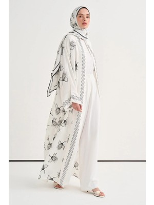 Carell Lilia Floş Abaya Ekru