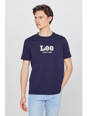 Lee Regular Fit Aplikeli Erkek T-Shirt L2510154410