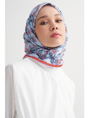 Carell Florina Soft Eşarp Mavi