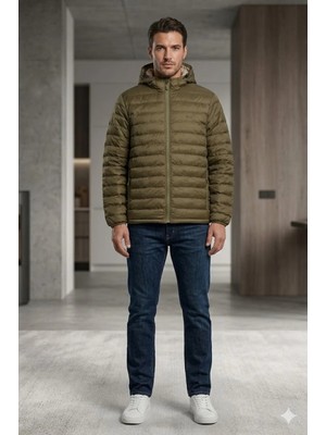 Levi's Erkek Mont Şişme Regular Fit Haki