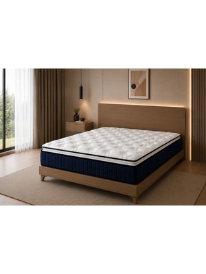 Bed Craft Blue Diamond Full Ortopedik Bonel Yaylı Yatak (27 cm) | Tek ve Çift Kişilik