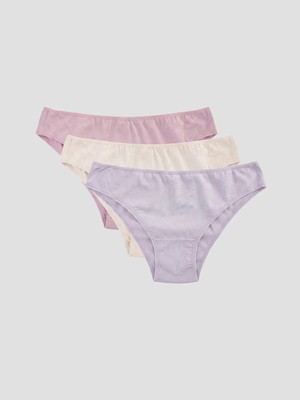 Lc Waikiki Yeni Sezon Düz Brazilian Külot 3'lü