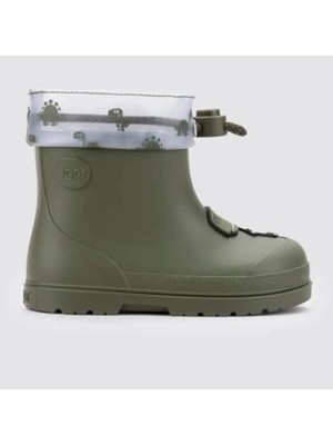 Igor Mendi Dino Unisex Çocuk Yeşil Bot