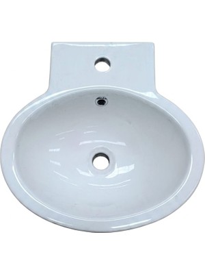 Newarc Bataryalı Elips Lavabo 43*42 cm