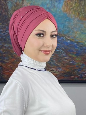 Büzgülü Günlük Bone Şal