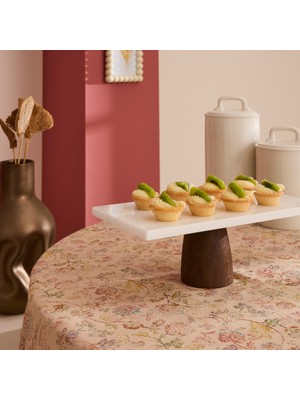 Karaca Home Sera Mermer Dikdörtgen Ayaklı Sunumluk 15X30 cm