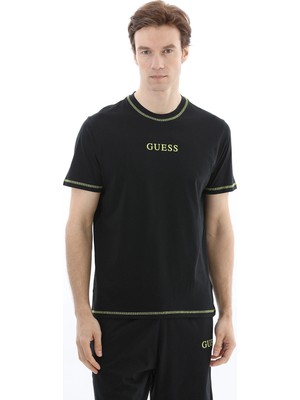 Guess Erkek Pijama Takımı U6GX03.JBLK