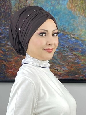 Büzgülü Günlük Bone Şal