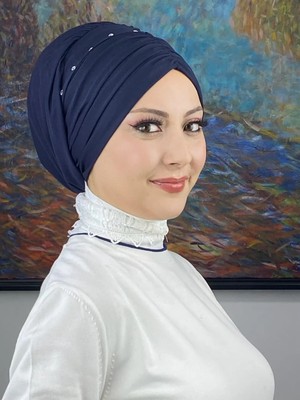 Büzgülü Günlük Bone Şal