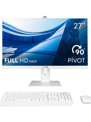 Turbox TAX2000 I7 6700 8gb Ram 480GB SSD 27 Inç Fhd Pivot Wifi Bt Webcam All In One Pc