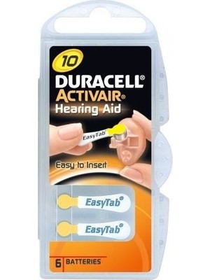 EstoreBox Duracell No:10 Işitme Cihazı Pili