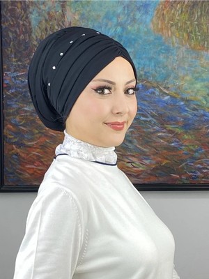 Büzgülü Günlük Bone Şal