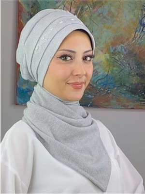 Inci Taşdetaylı Bere Şal