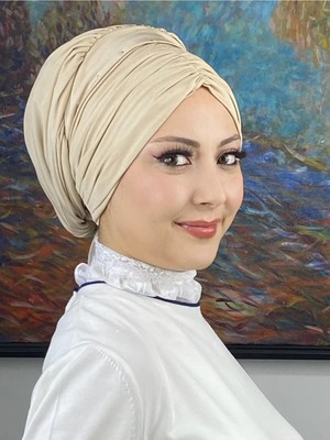 Büzgülü Günlük Bone Şal