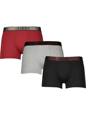Guess Erkek 3'lü Boxer  U5BG13.RNK