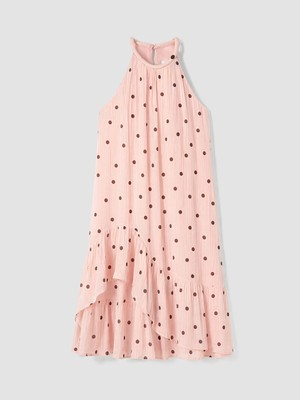 Lc Waikiki Yeni Sezon Halter Yaka Puantiyeli A Kesim Elbise