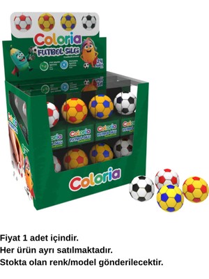 Silka Coloria Futbol Silgi 1 Adet