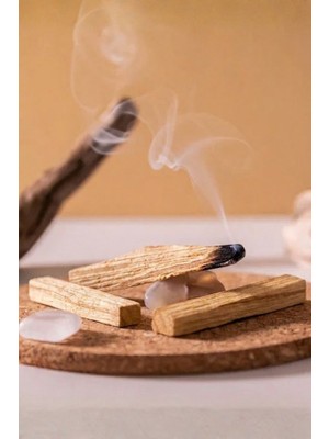 Reyo Palo Santo Doğal Ağaç Tütsüsü 3'lü Paket (3 Adet), %100 Doğal Aromatik Ahşap,  Meditasyon, Yoga, Rahatlama ve Ev Ortamı Için