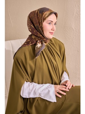 Silk Home Twill Ipek Desenli Eşarp 11526