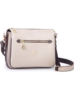 Vera Çanta Nas Bag Kadın Çapraz Çanta Kalın Ayarlanabilir Askılı Çanta (En: 26 Cm, Boy: 22 cm )