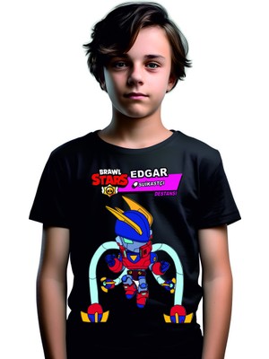Empressco Renkli Unisex Çocuk Tişört, Eğlenceli ve Rahat Tasarım
