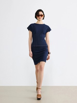 Lc Waikiki Yeni Sezon Dar Fit Mini Etek