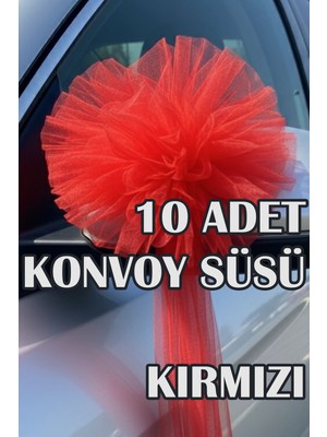 Dantelux 10 Adet Ponpon Konvoy Süsü - Araba Süsü