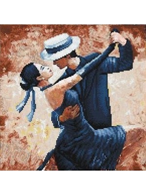 Liva Craft Elmas Mozaik Tablo Tango Tutkusu - 41X41 cm
