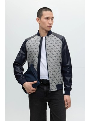 Guess Mono Erkek Bomber Ceket