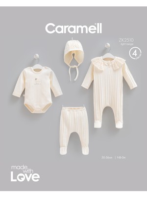 Caramell Very Nice Tulumlu 4'lü Yenidoğan Set