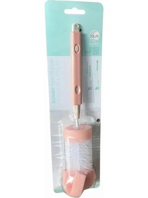 Generic 7cm Uzayabilen Matara//şişe/kavanoz Temizleme Fırçası Süngerli (Turuncu)