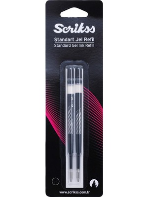 Scrikss Jel Tükenmez Refil 2' Blister