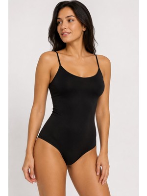 Yıldız Premium Seri Kadın Pamuklu Likralı Ekstra Esnek Nefes Alan Kumaş Kancalı Body/atlet