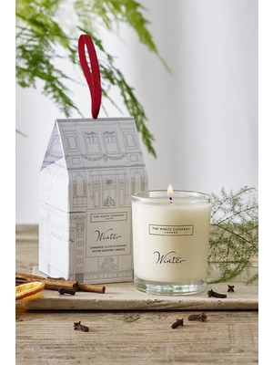 The White Company Kış Temalı Asılabilir Votive Mum 75 G