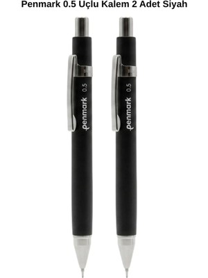 Penmark Triforce Versatil Kalem 0.5 Uçlu 2'li Siyah