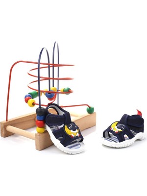 Empressco Kids Astronot Desenli Günlük Erkek Bebek Çocuk Sandalet, Rahat ve Şık Tasarım